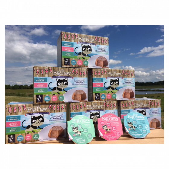 LITTLE BIG PAW Cat Gourmet Seafood Mousse Selection (6x85gr)