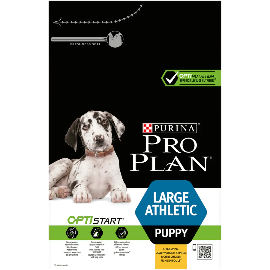 PURINA PRO PLAN Optistart Large Atlethic Puppy Dry Food Chicken ( 3 kgs)