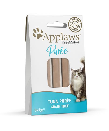 APPLAWS Puree Lickable Cat Treat with Tuna Flavour (8x7gr)
