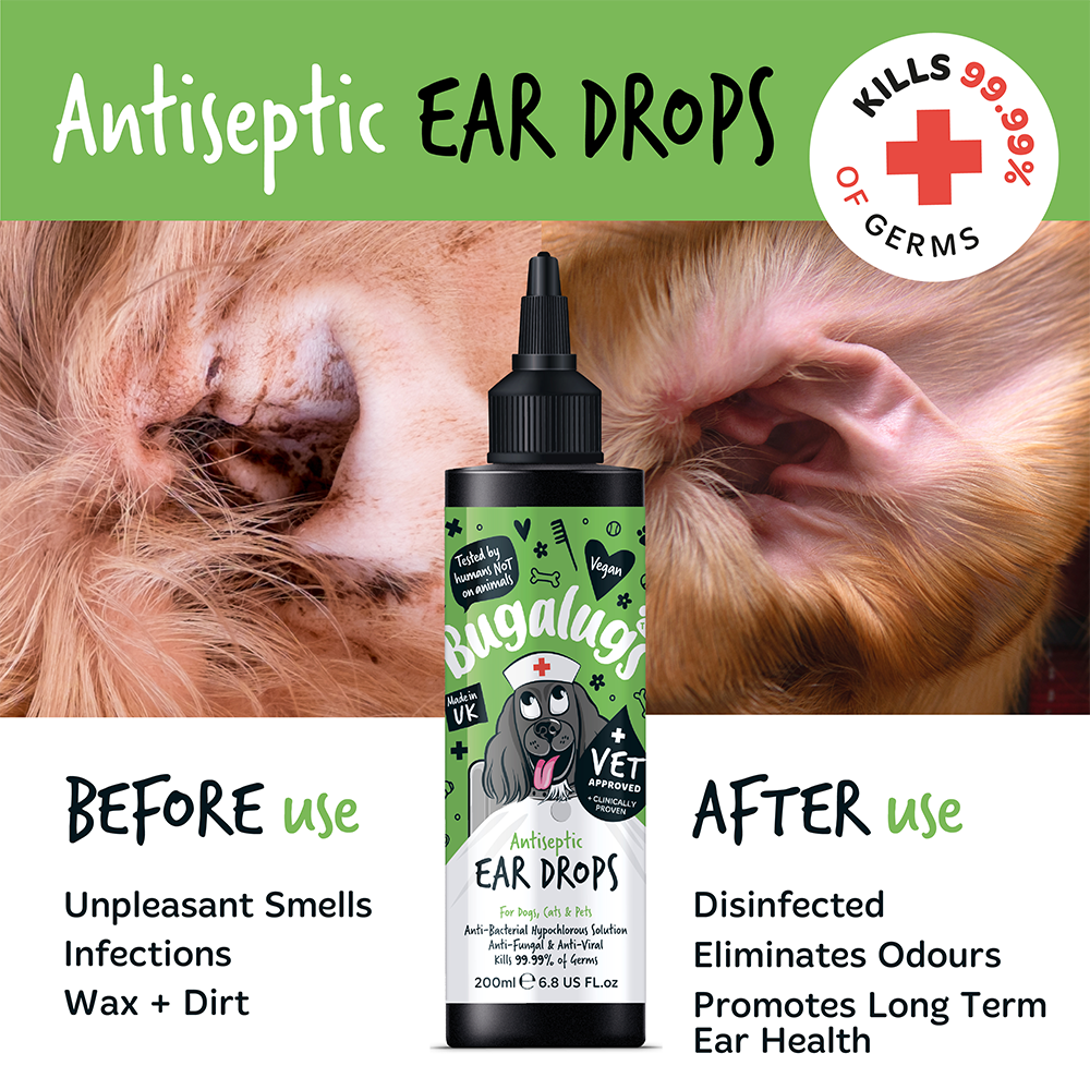 BUGALUGS Antiseptic Ear Drops (200ml)