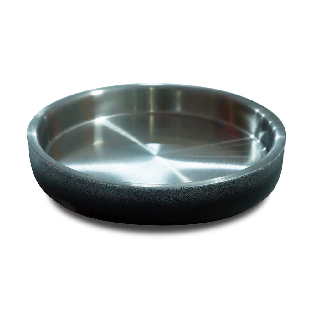 MAU Double Wall Stainless Steel Cat Bowl (Dark Grey Ombre Color)