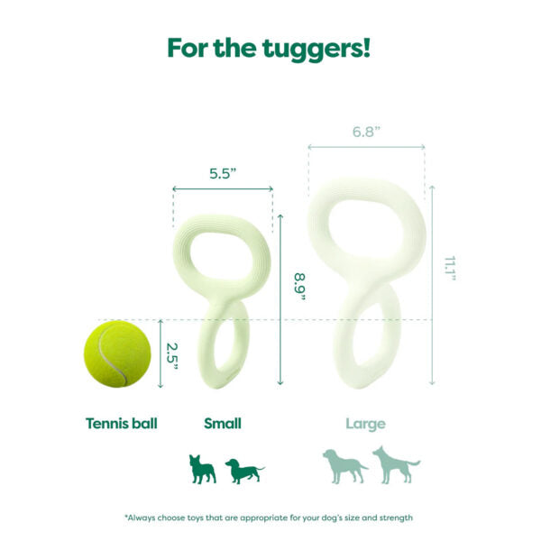 EARTH RATED Dog Tug Toy