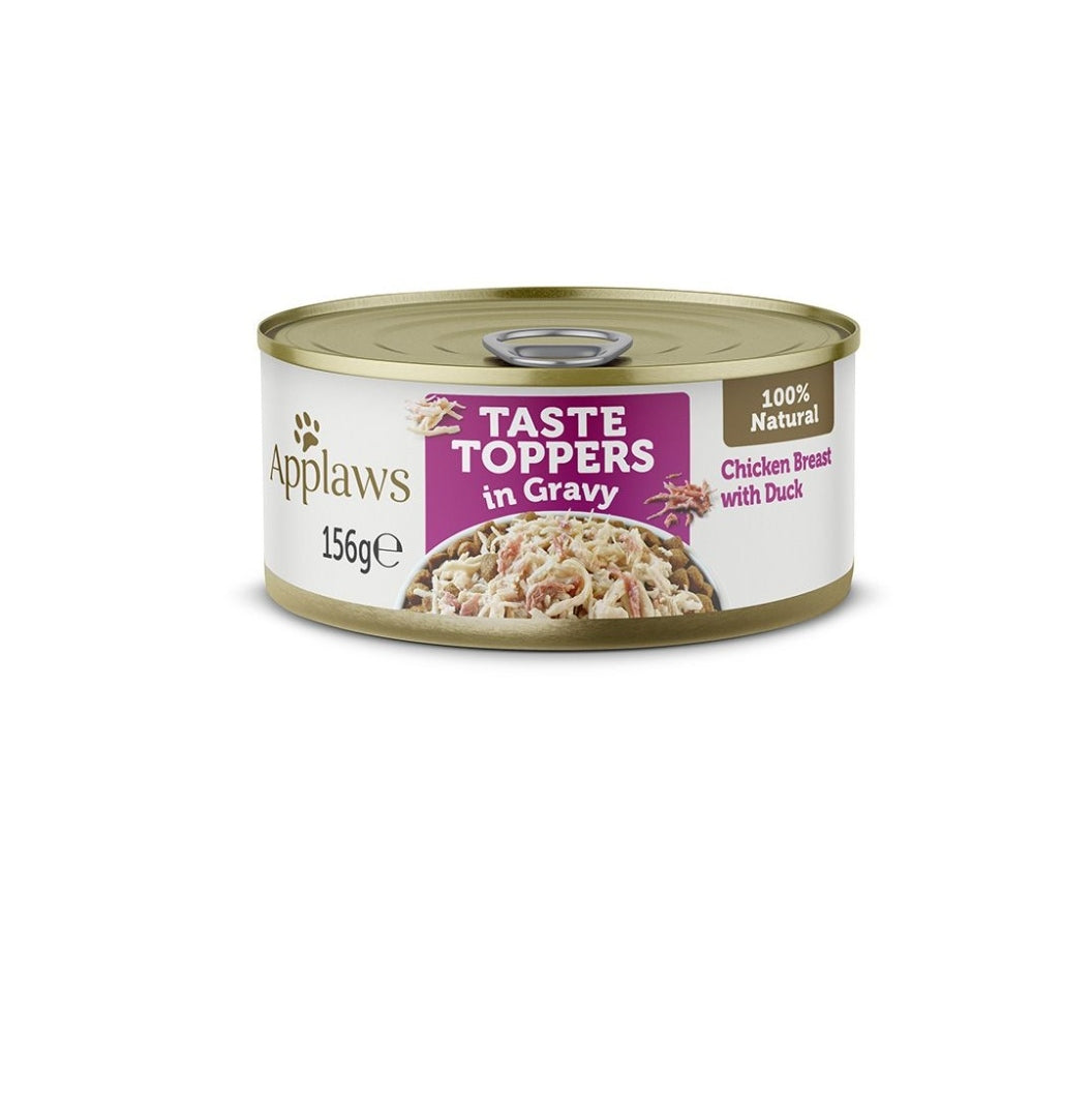 APPLAWS Taste Topper in Gravy for Dogs 156gr (Various Flavours)