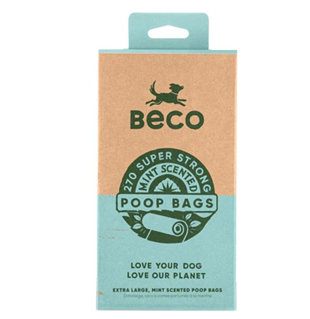 BECO Bags Mint Scented Poo Bags 270pcs