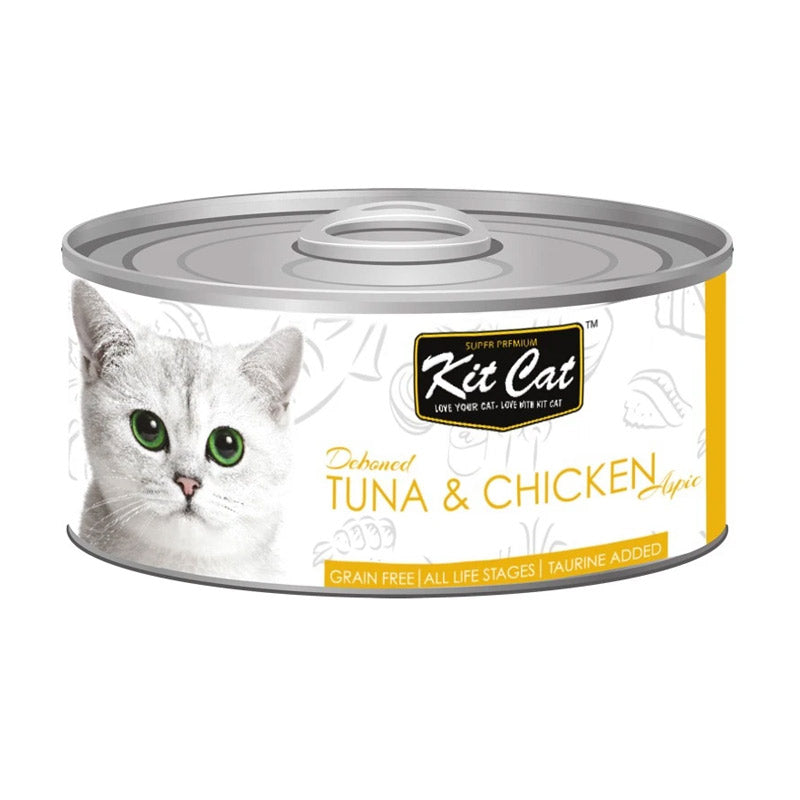 KIT CAT Canned Wet Food Fish Range 80gr (Various Flavors)