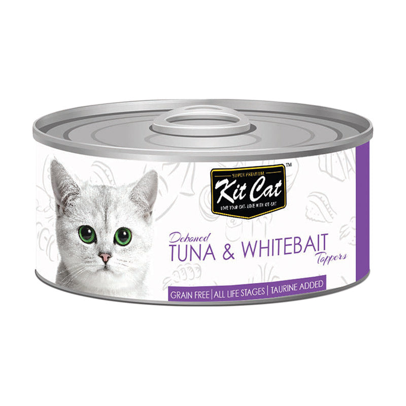 KIT CAT Canned Wet Food Fish Range 80gr (Various Flavors)