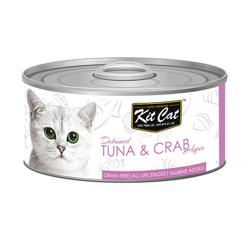 KIT CAT Canned Wet Food Fish Range 80gr (Various Flavors)