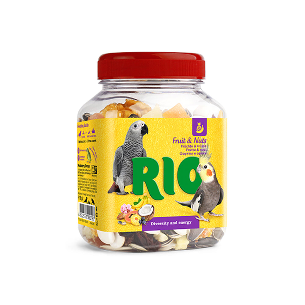 RIO Fruit & Nuts Natural Treat Mix For Birds  (160 g)
