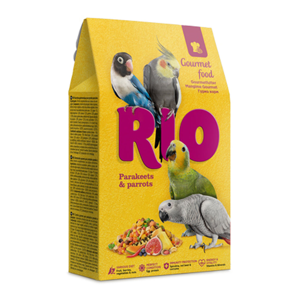 RIO Gourmet Food For Parakeets and Parrots (250 g)