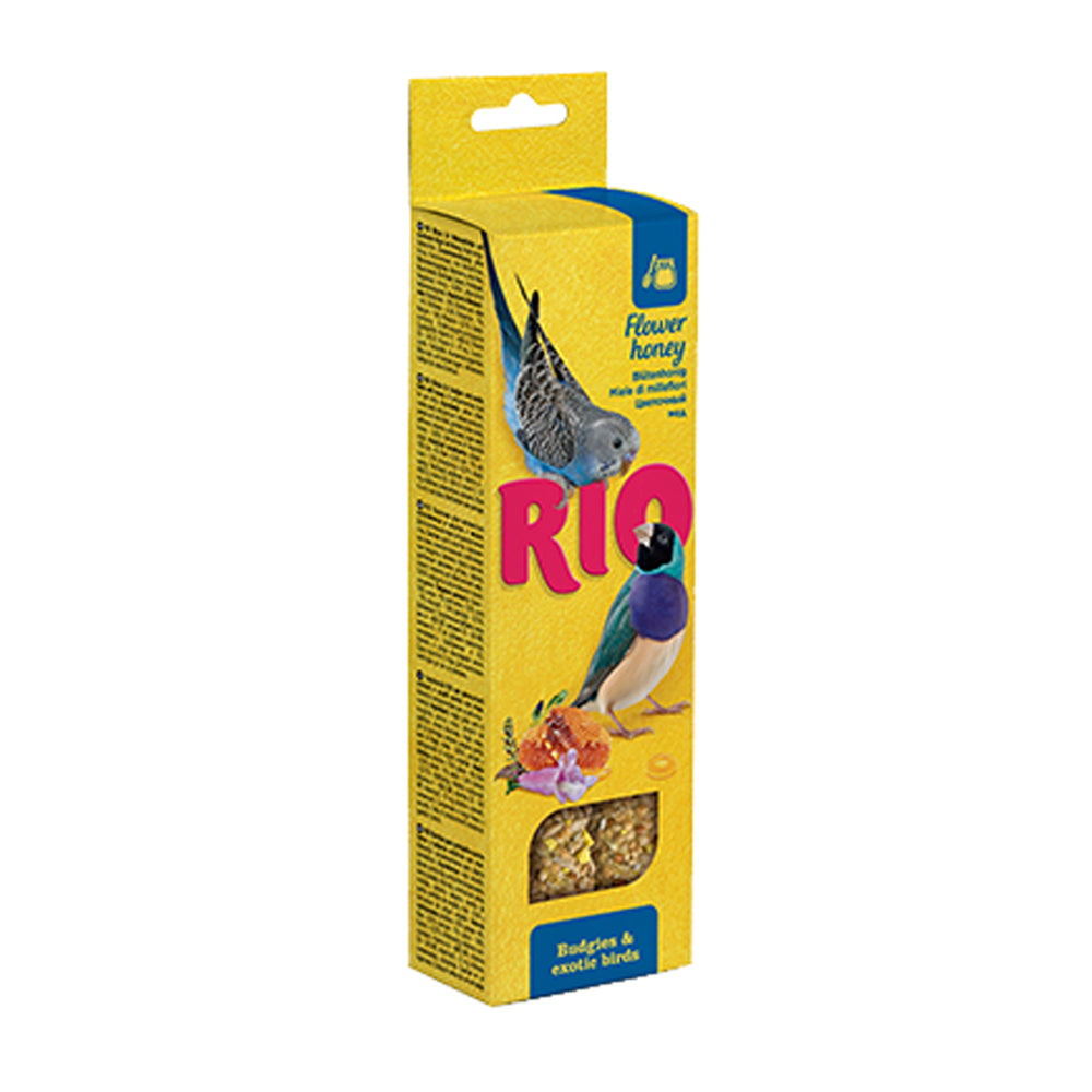 RIO Sticks For Budgies & Exotic Birds  Various Flavours (2x40 g)