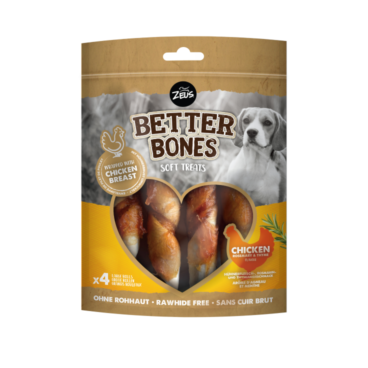 ZEUS Better Bones Wrapped Large Rolls (Various Flavours 152 g)