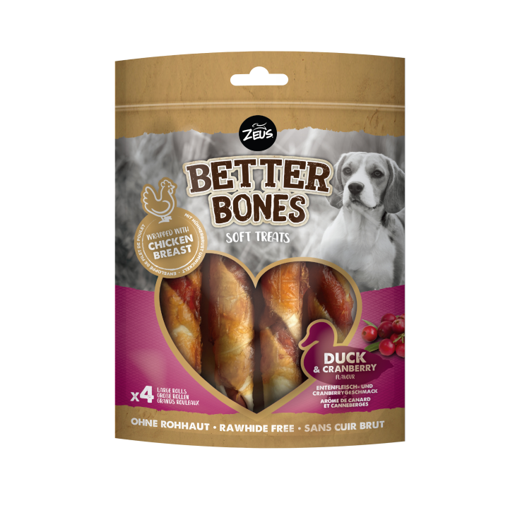 ZEUS Better Bones Wrapped Large Rolls (Various Flavours 152 g)