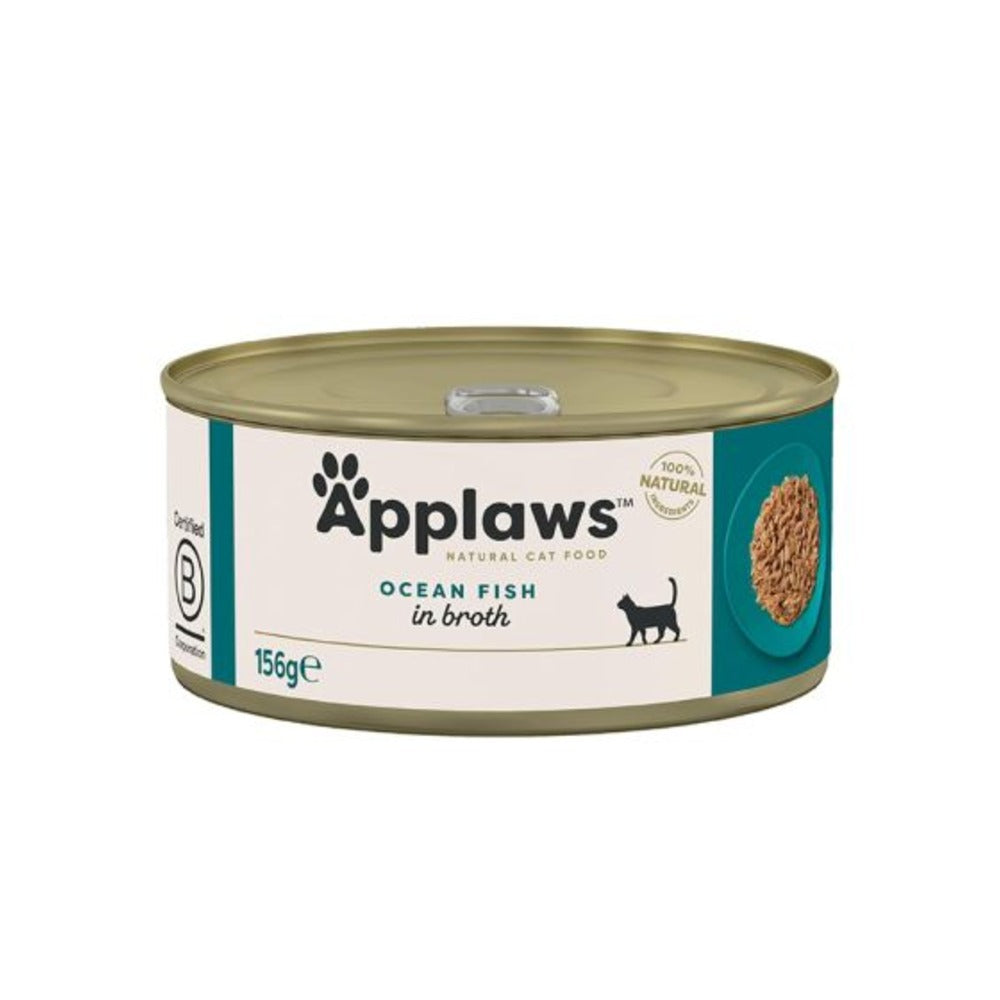 APPLAWS Cat Wet Food 156gr (Various Flavours)