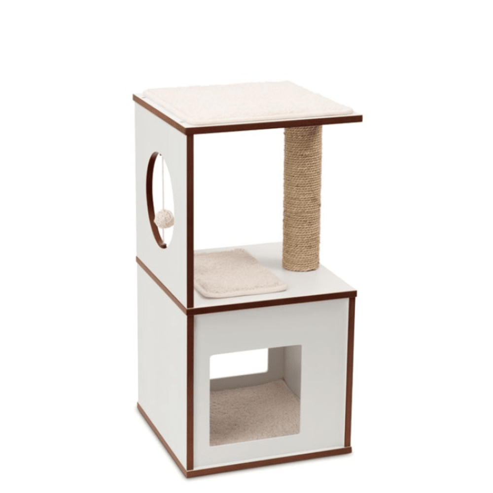 CATIT Vesper Cat Tree V-Box Small White