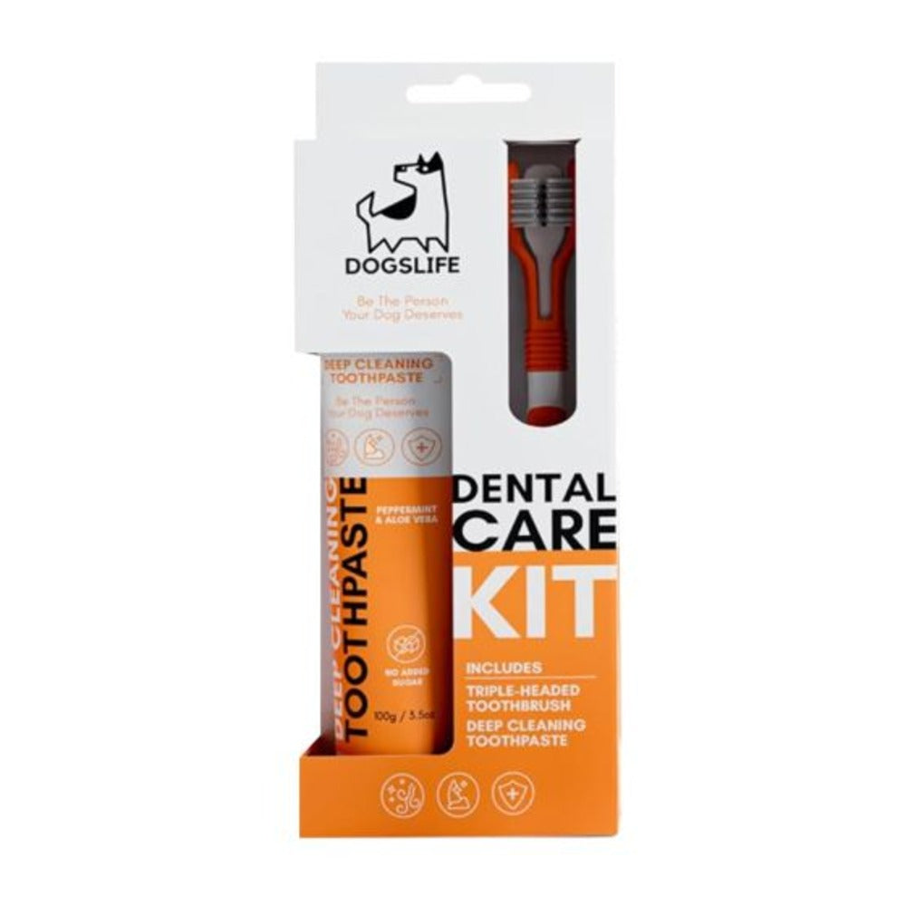 DOGSLIFE Dental Care Kit For Dogs