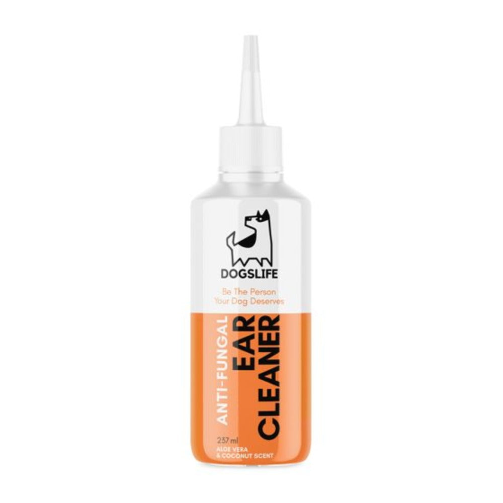 DOGSLIFE Anti-Fungal Ear Cleaning Drops For Dogs (238ml)