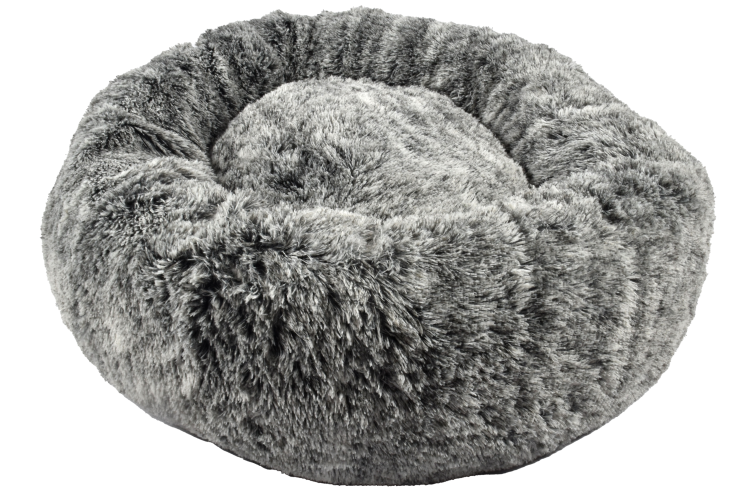 BOBBY Donut Furry Pet Bed ( Various Colors Available )