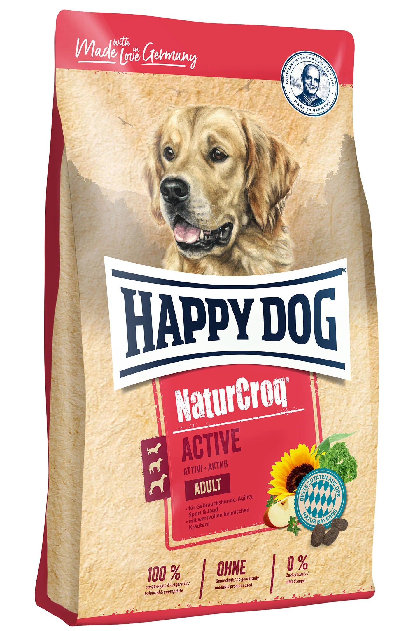 HAPPY DOG NaturCroq Active Adult Dog (15 Kgs)