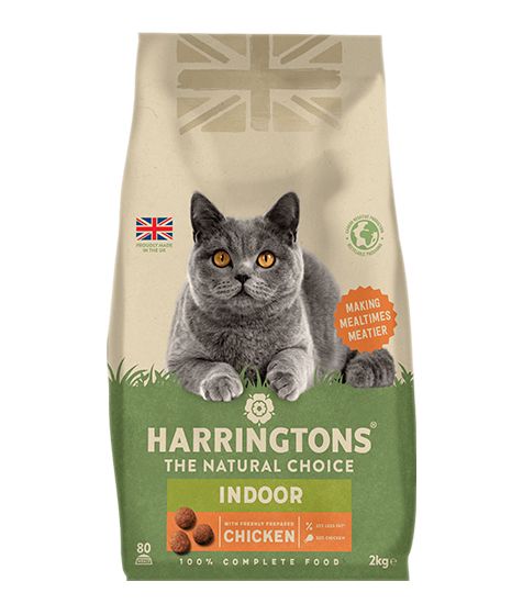 HARRINGTONS Complete Indoor Cat Dry Food Chicken (2 kgs)