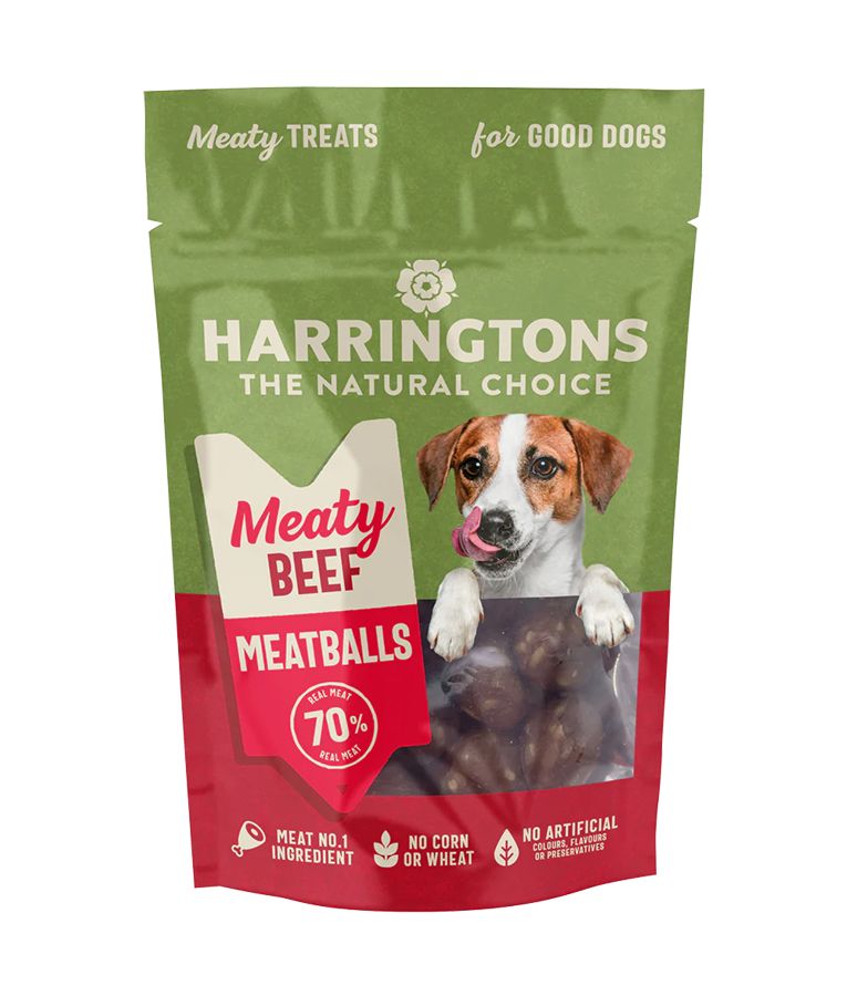HARRINGTONS Beef Meatballs Dog Treats (70 gr)