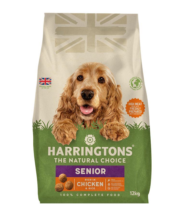 HARRINGTONS Complete Senior Dry Food Chicken & Rice (12 kgs)
