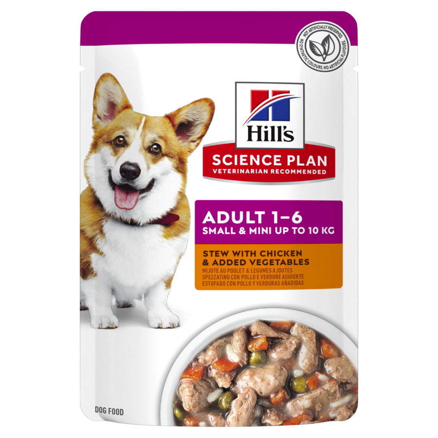 Hills puppy sales wet food