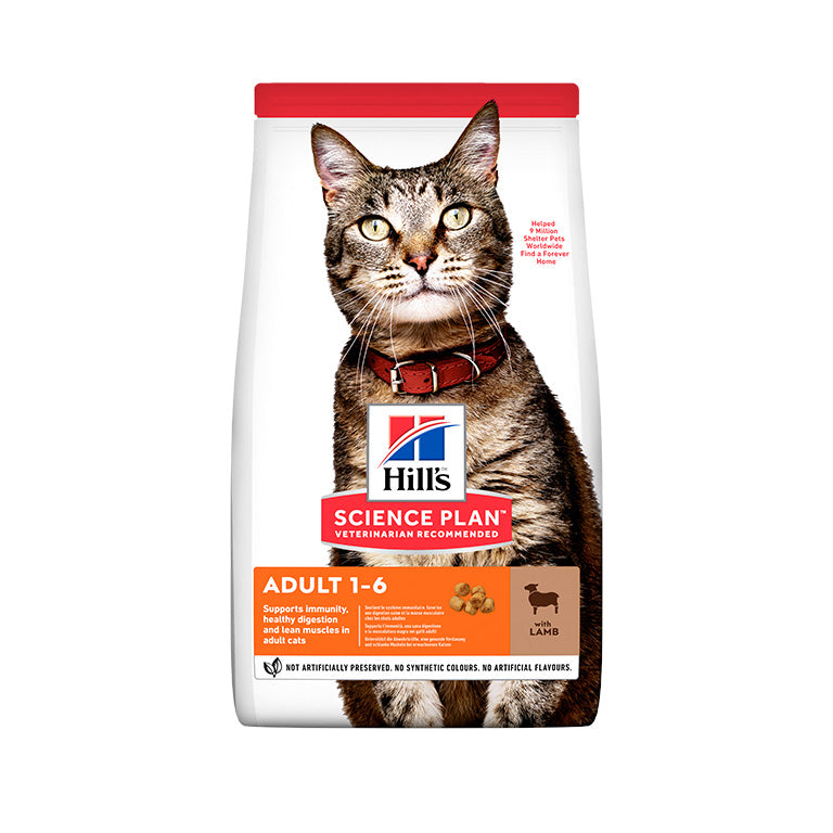 HILL'S Science Plan Adult Cat Dry Food Lamb