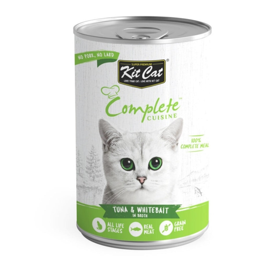 KIT CAT Complete Cuisine Tuna & Whitebait In Broth (150gr) Exp: Nov 2024