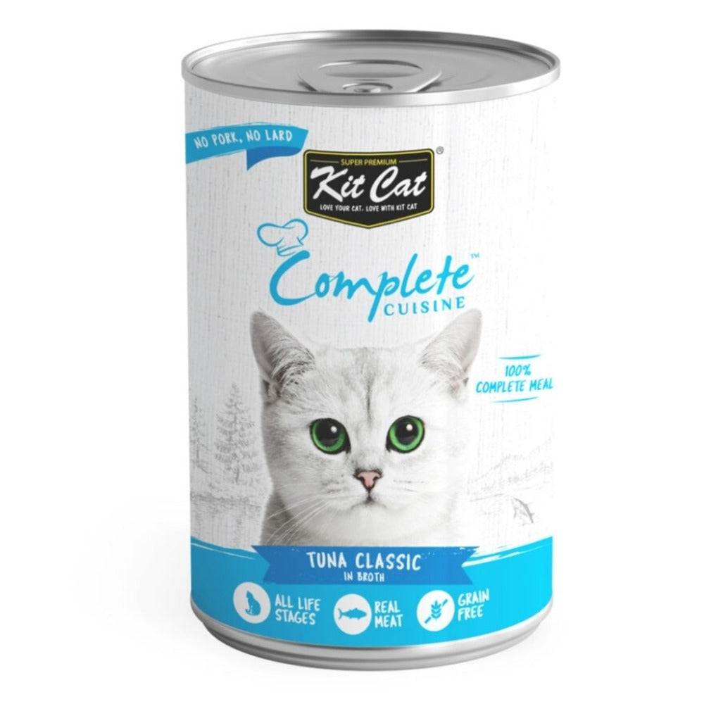 KIT CAT Complete Cuisine Tuna Classic In Broth (150gr) Exp: Nov 2024