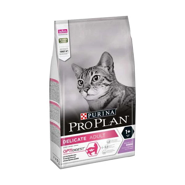 PURINA PRO PLAN Optidigest Delicate Adult Cat Dry Food Turkey (1.5 kgs)