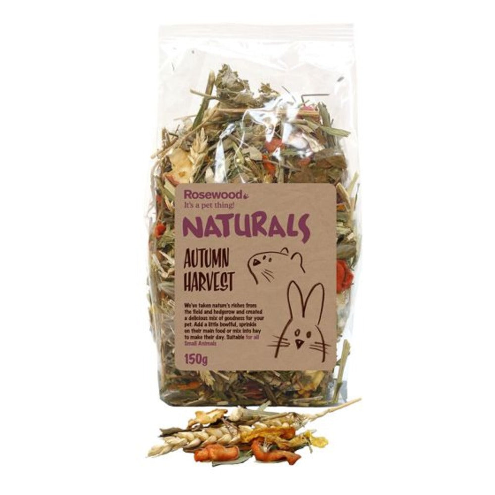 ROSEWOOD Naturals Autumn Harvest Small Animal Treats (150g)