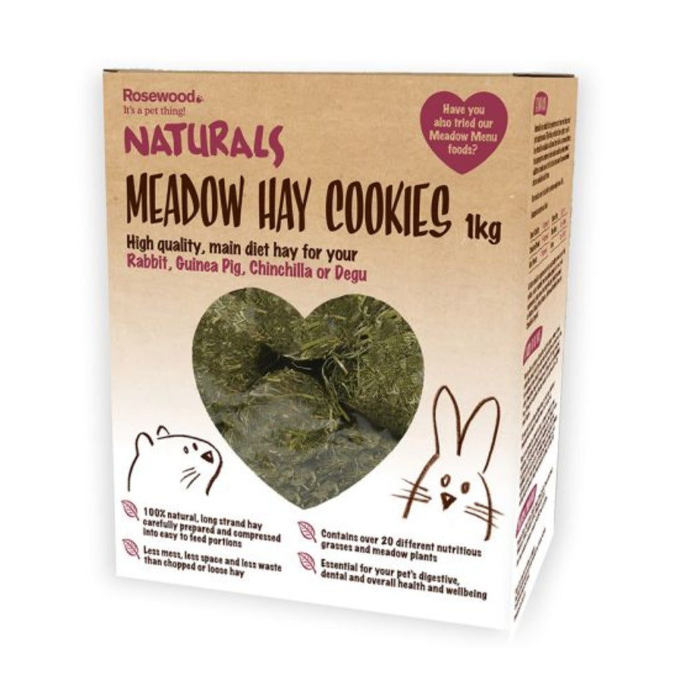 ROSEWOOD Naturals Meadow Hay Cookies Small Animals Food (1kg)