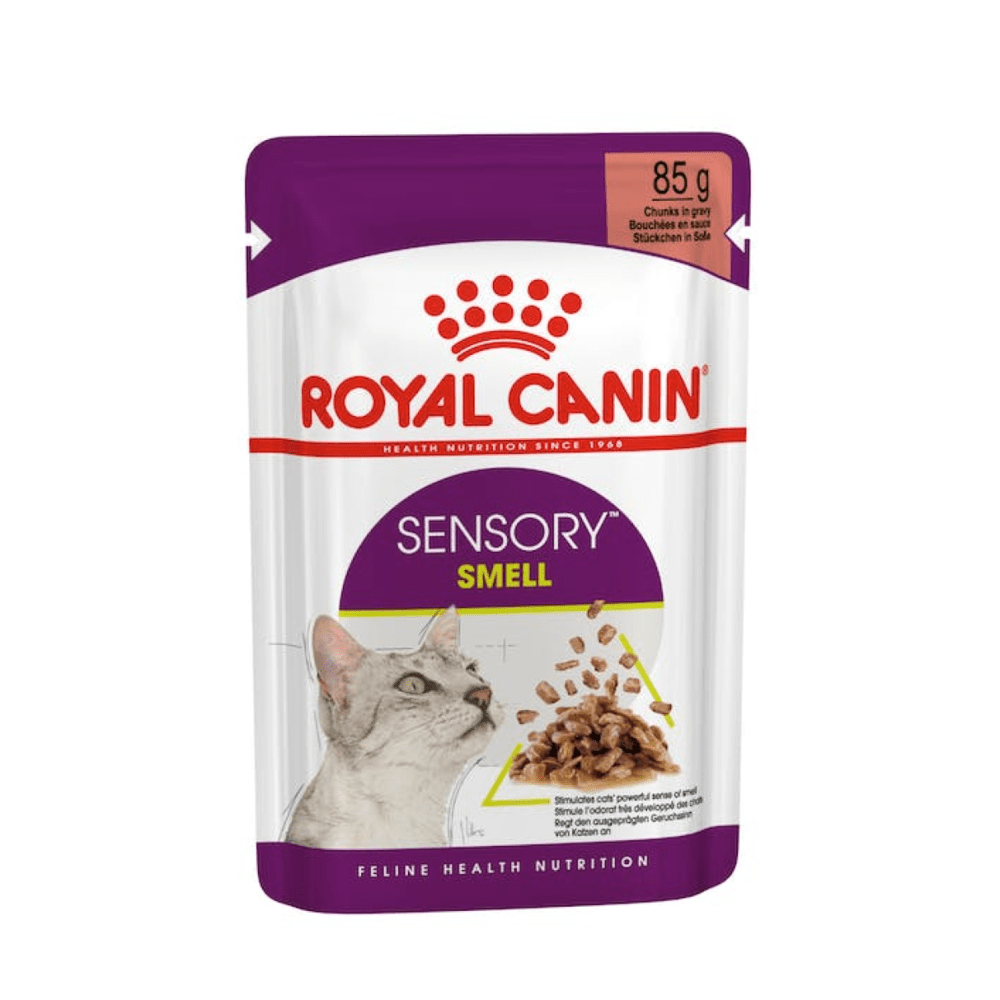 ROYAL CANIN Sensory Smell Wet Food Gravy (12 Pouches)