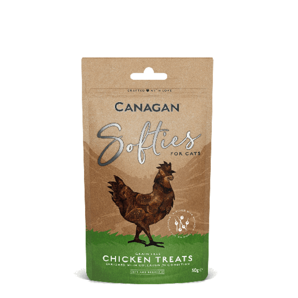 CANAGAN Softies Grain Free Cat Treats (Various Flavours 50gr)
