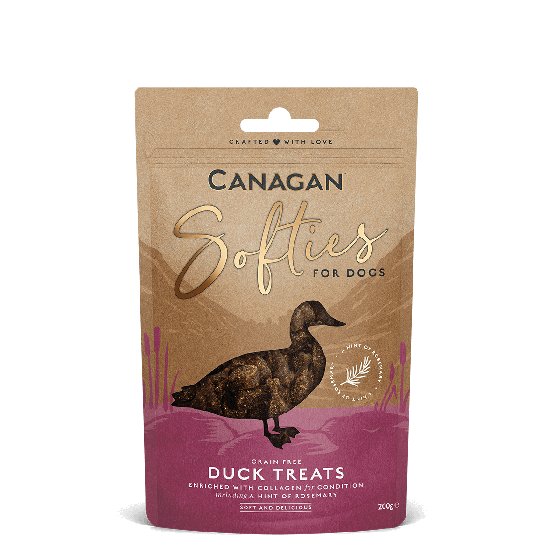 CANAGAN Softies Grain Free Dog Treats (Various Flavours 200g)