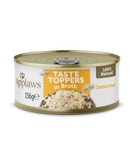 APPLAWS Taste Topper in Broth for Dogs 156gr (Various Flavours)