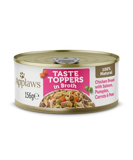 APPLAWS Taste Topper in Broth for Dogs 156gr (Various Flavours)