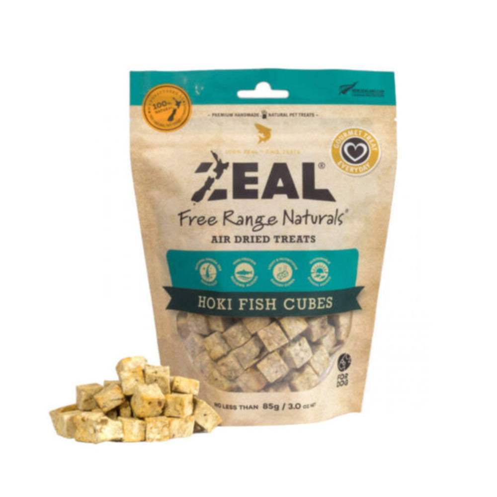 ZEAL Hoki Fish Cubes 125gr