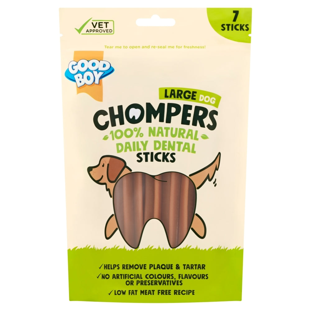 GOOD BOY Chompers Dental Sticks Large (7pcs)