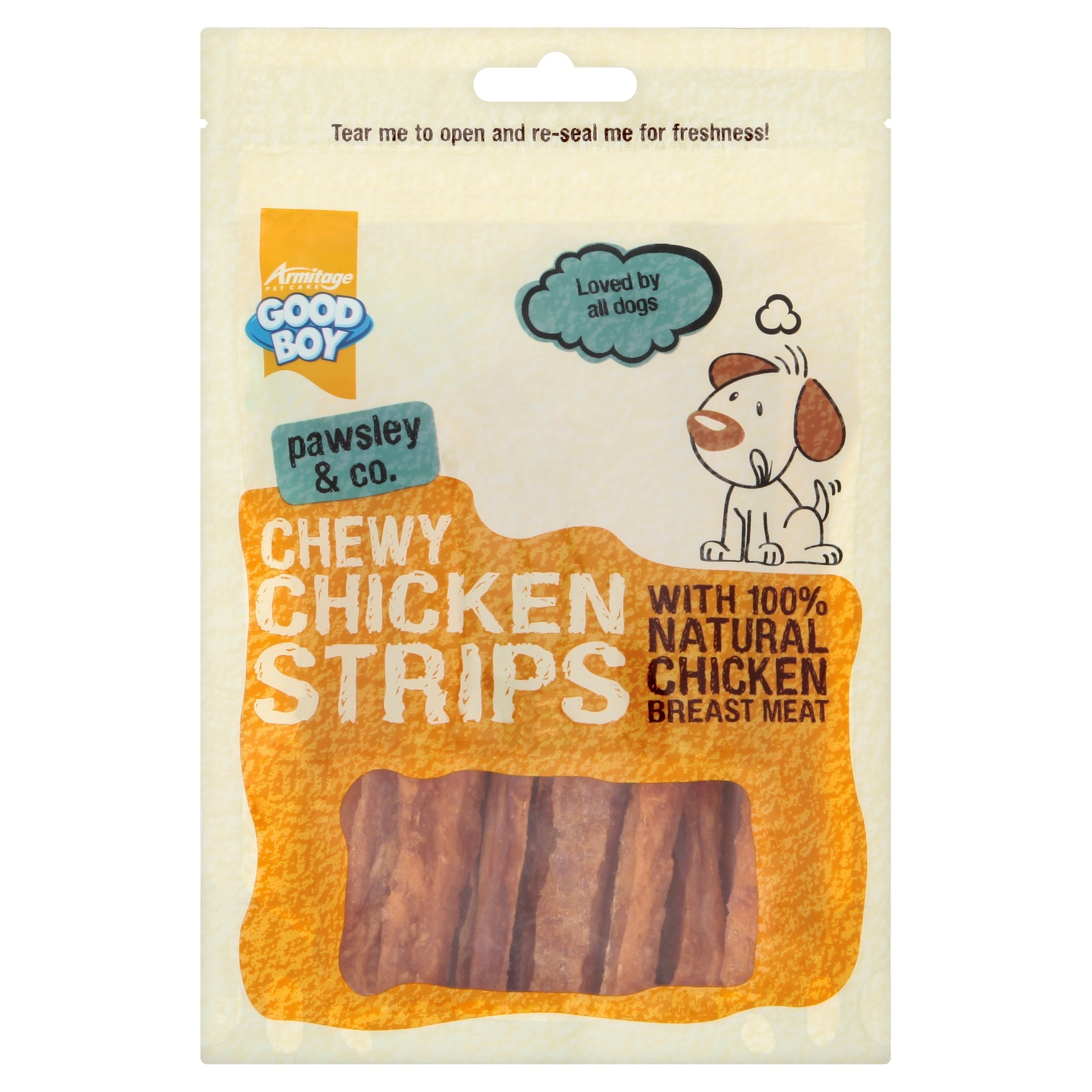 GOOD BOY Chewy Chicken Strips (100gr)