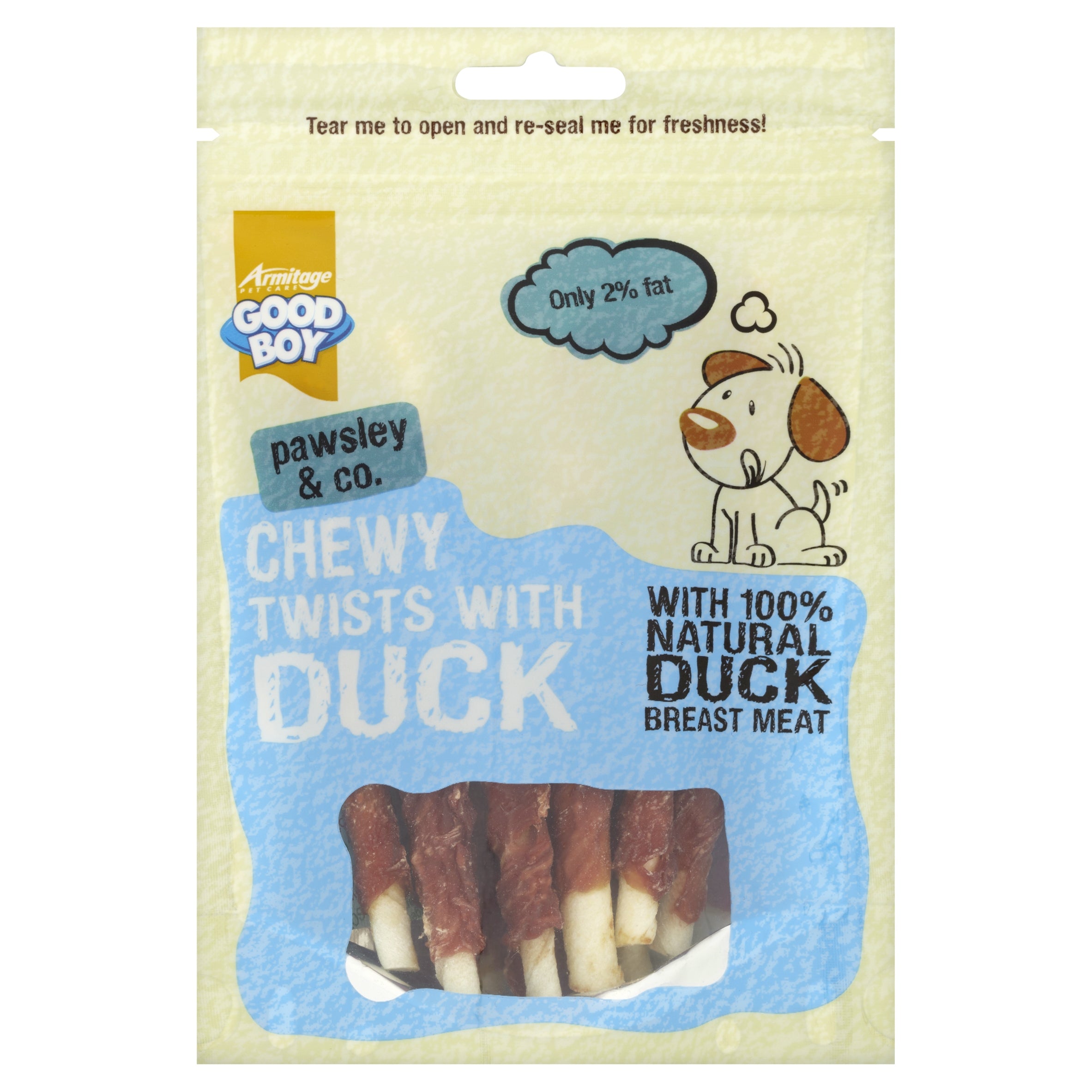 GOOD BOY Chewy Duck Twists (90gr)