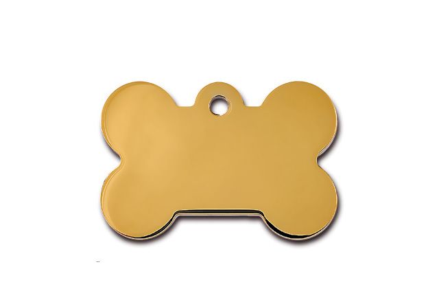 ID TAG - Bone Brass