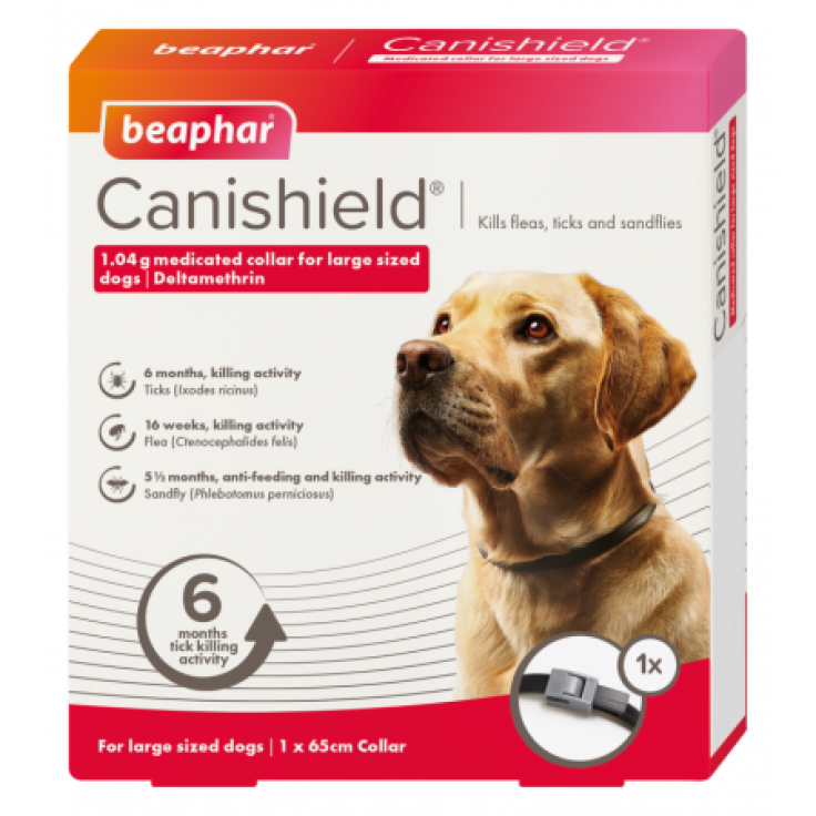 BEAPHAR Canishield Flea & Tick Collar