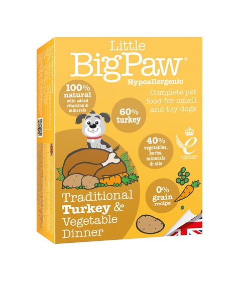 LITTLE BIG PAW Adult Dog Various Flavours Dinner (150gr Tray)