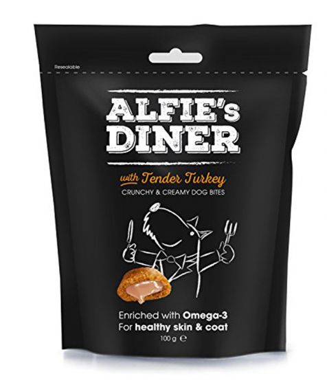 ALFIE'S DINER with Tender Turkey (100gr)