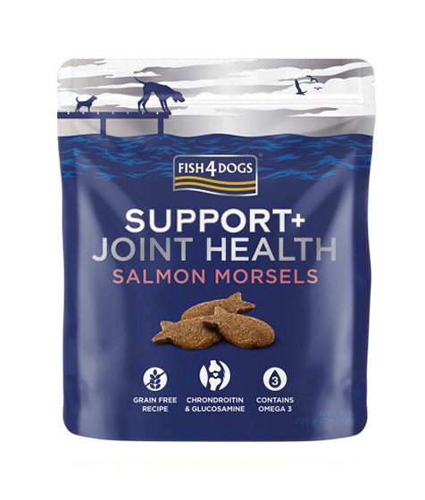 FISH4DOGS Support+ Joint Health Salmon Morsels (255gr)