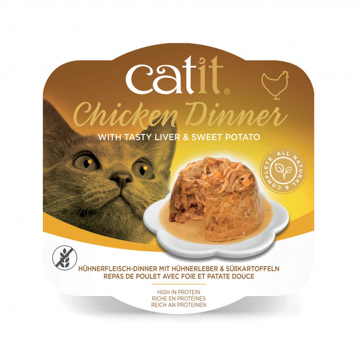 CATIT Chicken Dinner (6x80gr)