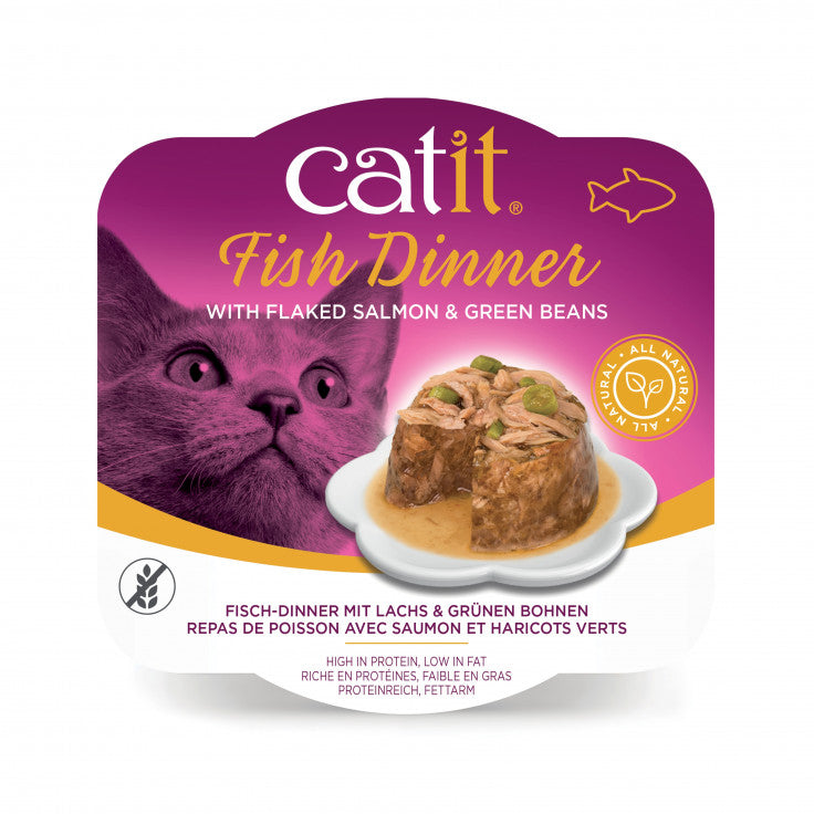 CATIT Fish Dinner (6x80gr Tins)
