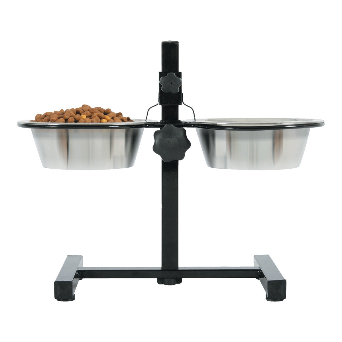 ZOLUX Adjustable Stand with Stainless Steel Bowls (0.7L)