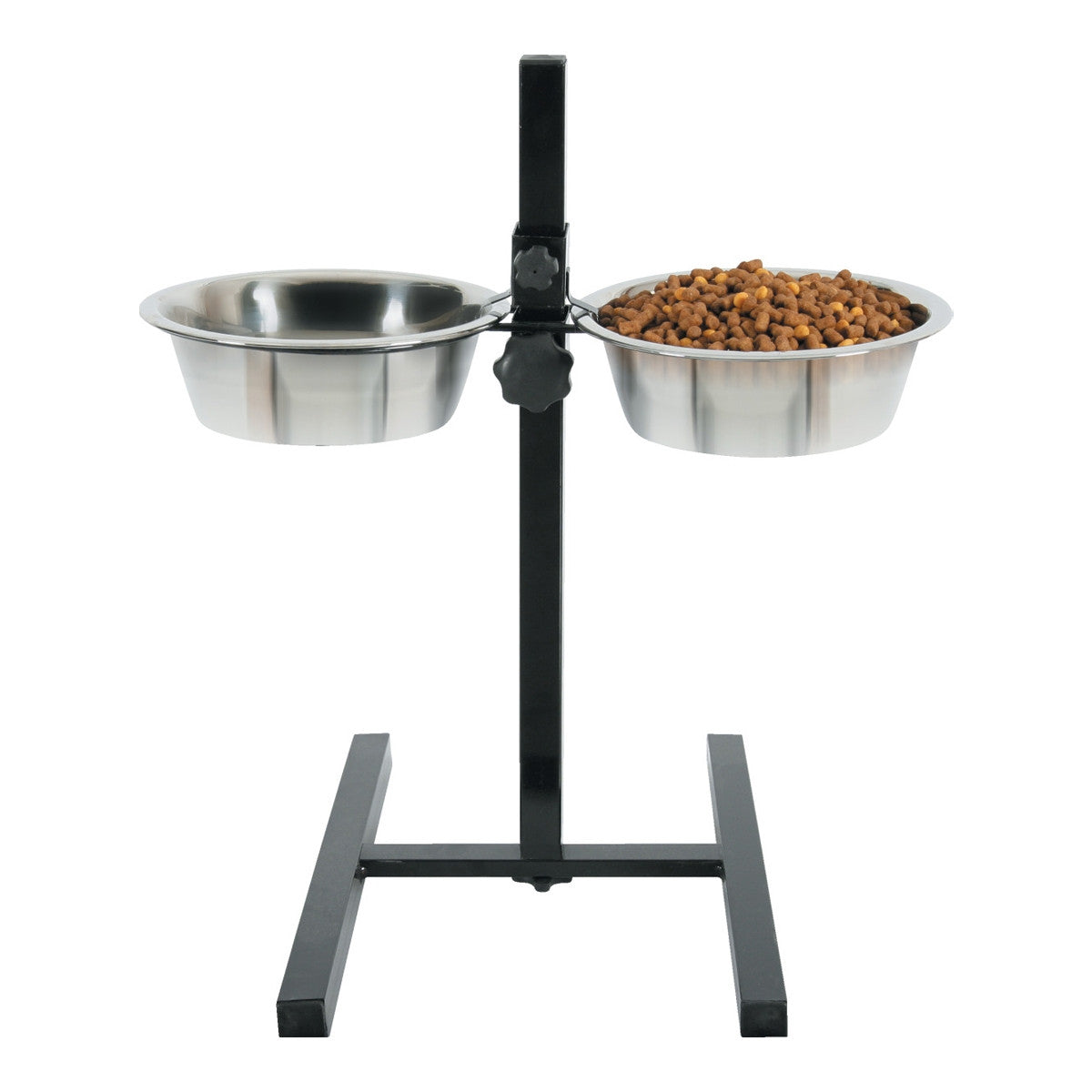 ZOLUX Adjustable Stand with Stainless Steel Bowls (1.5L)
